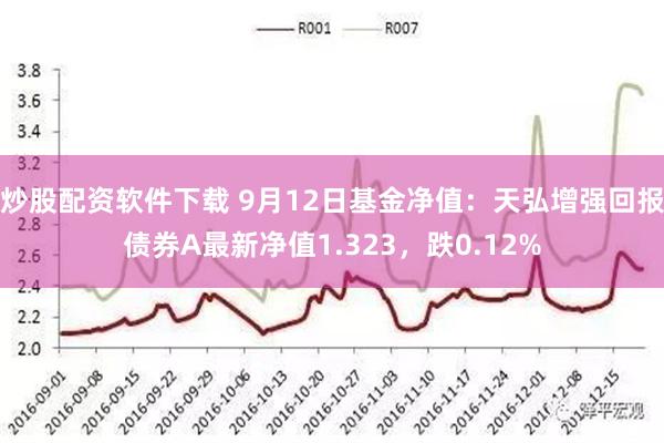 炒股配资软件下载 9月12日基金净值:天弘增强回报债券A最新净值1.323,跌0.12%