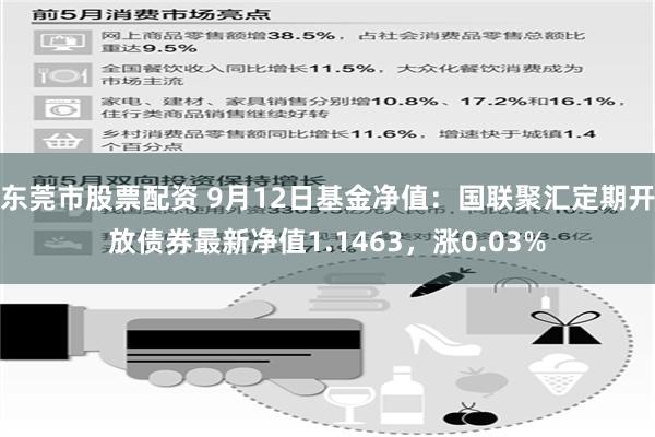 东莞市股票配资 9月12日基金净值：国联聚汇定期开放债券最新净值1.1463，涨0.03%