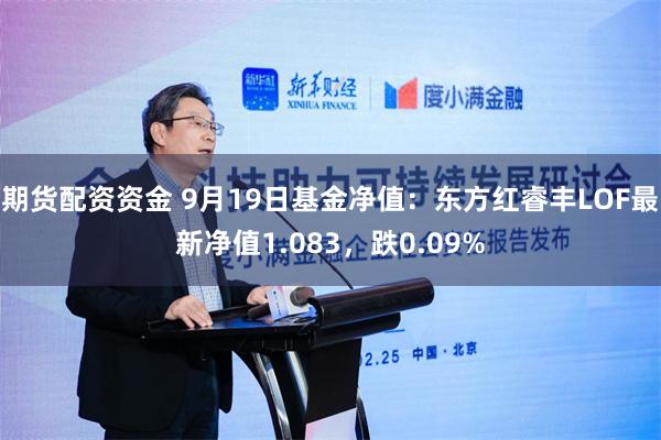 期货配资资金 9月19日基金净值：东方红睿丰LOF最新净值1.083，跌0.09%