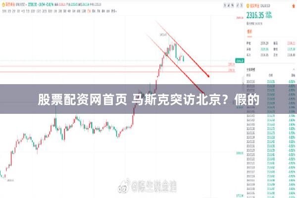股票配资网首页 马斯克突访北京？假的