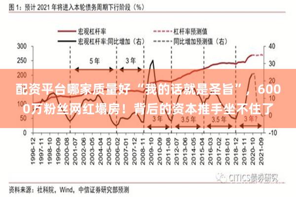 配资平台哪家质量好 “我的话就是圣旨”，6000万粉丝网红塌房！背后的资本推手坐不住了
