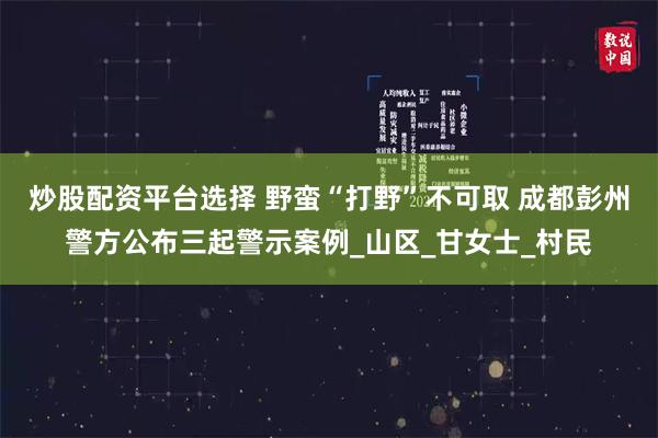 炒股配资平台选择 野蛮“打野”不可取 成都彭州警方公布三起警示案例_山区_甘女士_村民