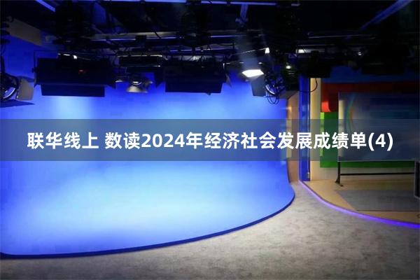 联华线上 数读2024年经济社会发展成绩单(4)